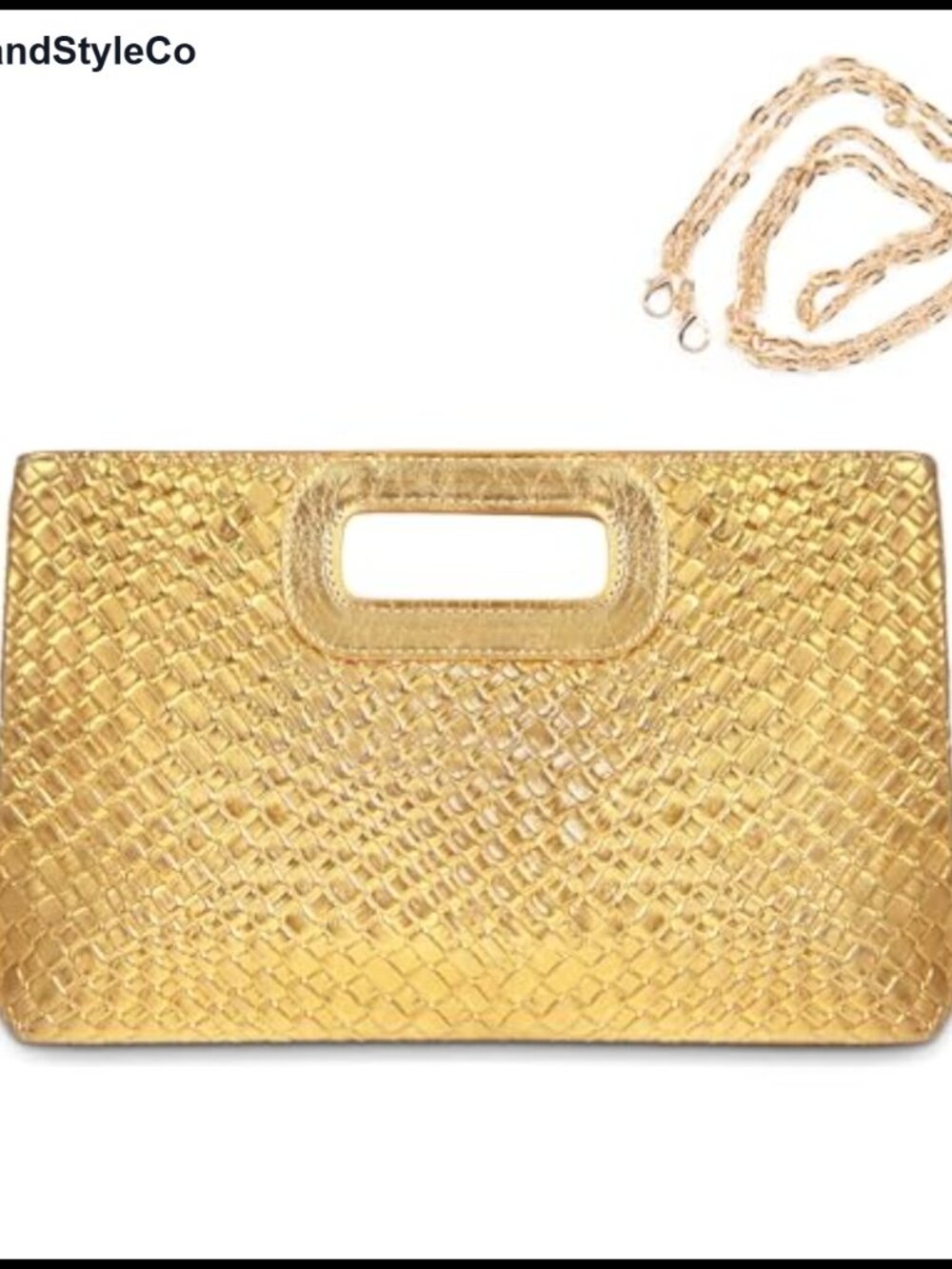 Straw Clutch Handbag Woven Evening Bag Summer Beach Purse